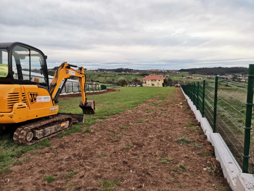 Empresa de cerramientos de fincas en Asturias - Excavacioens Allende